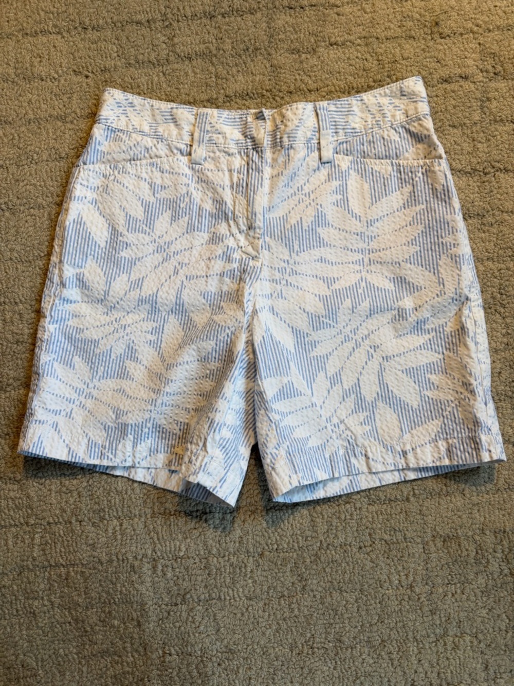 Lands’ End Seersucker Shorts